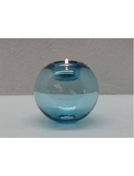 Portavela Esfera Mesa Aguamarina